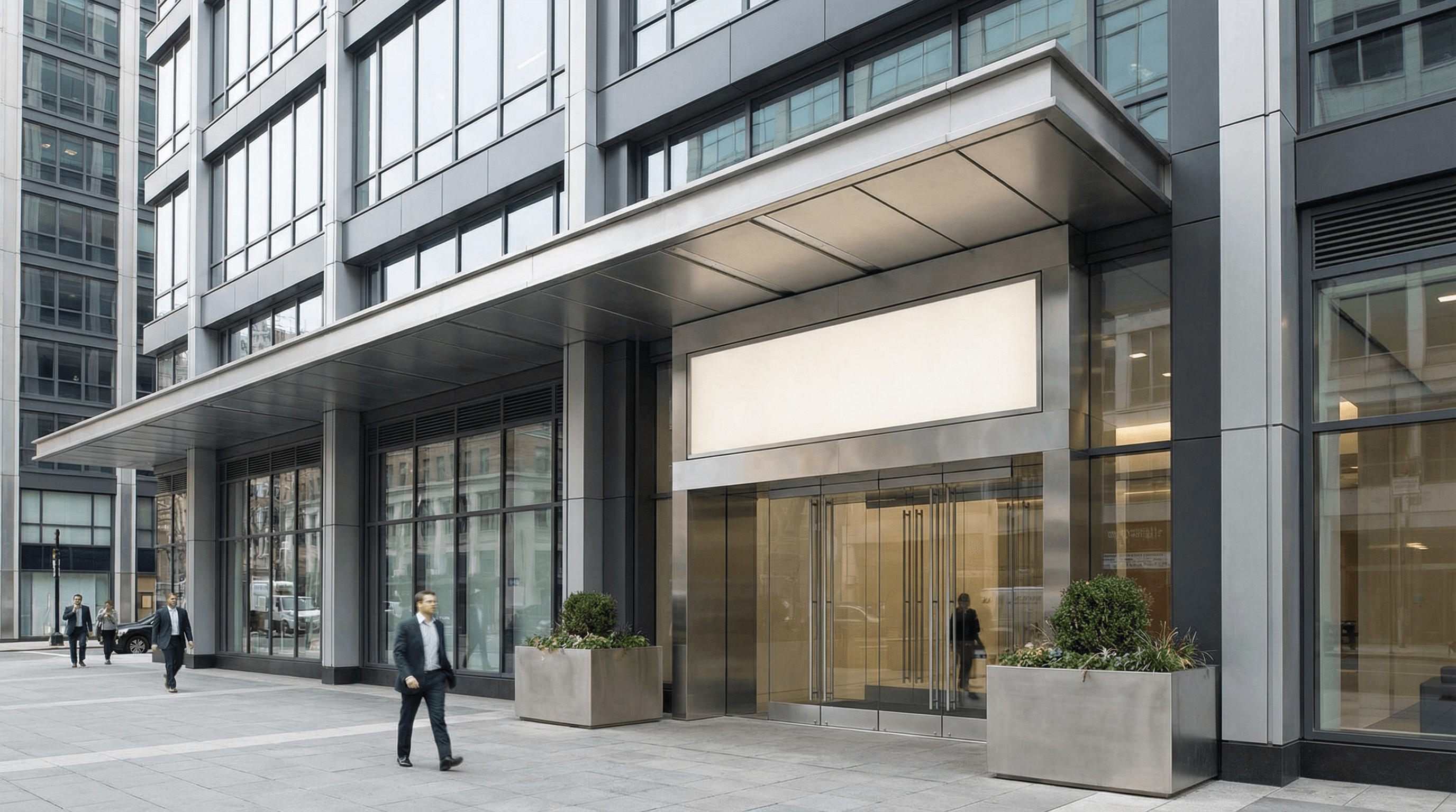 リンクス名駅ビル入り口